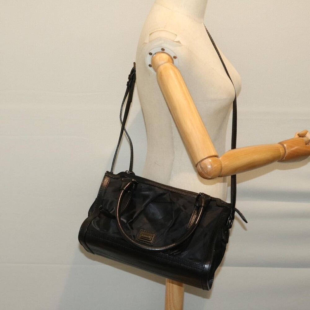 Burberry Zip Top Shoulder Nylon and Leather - Picture 15 of 16